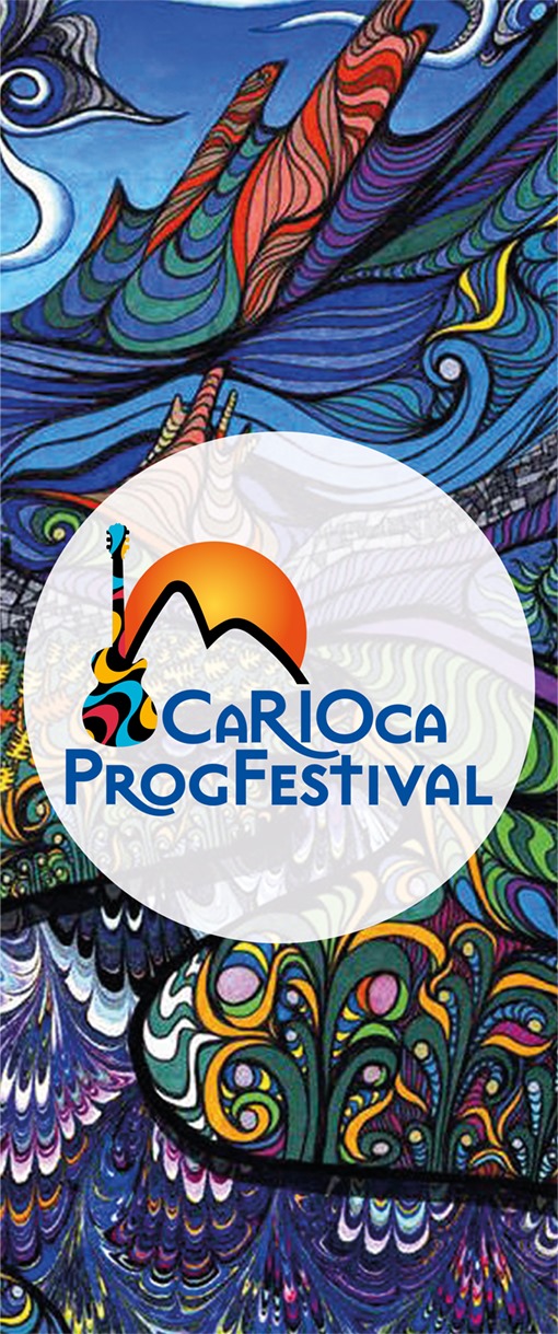 Arte psicodélica oficial do CaRIOca ProgFestival